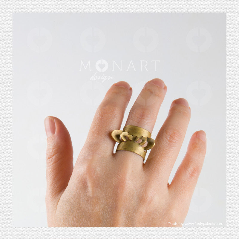 Fold Punk ring